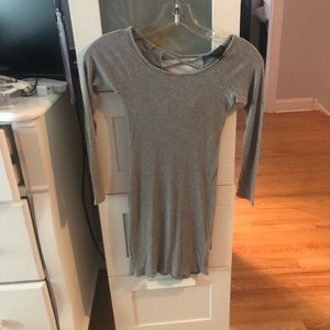 Topshop Gray Dress